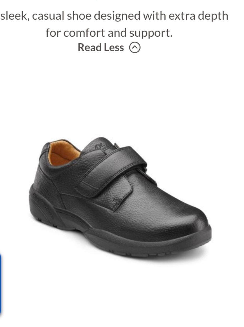 Dr. Comfort William X Leather Shoes